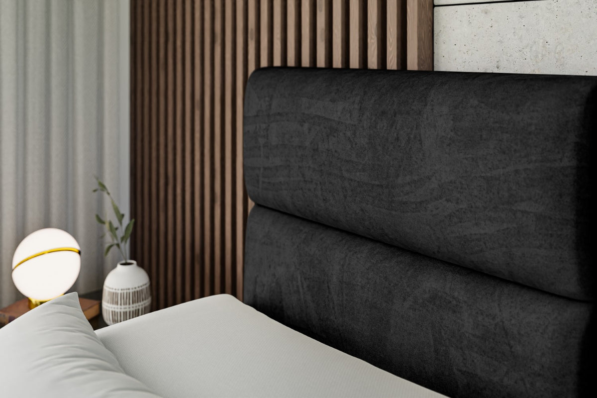 Boxspringbett MAYA EL Samt