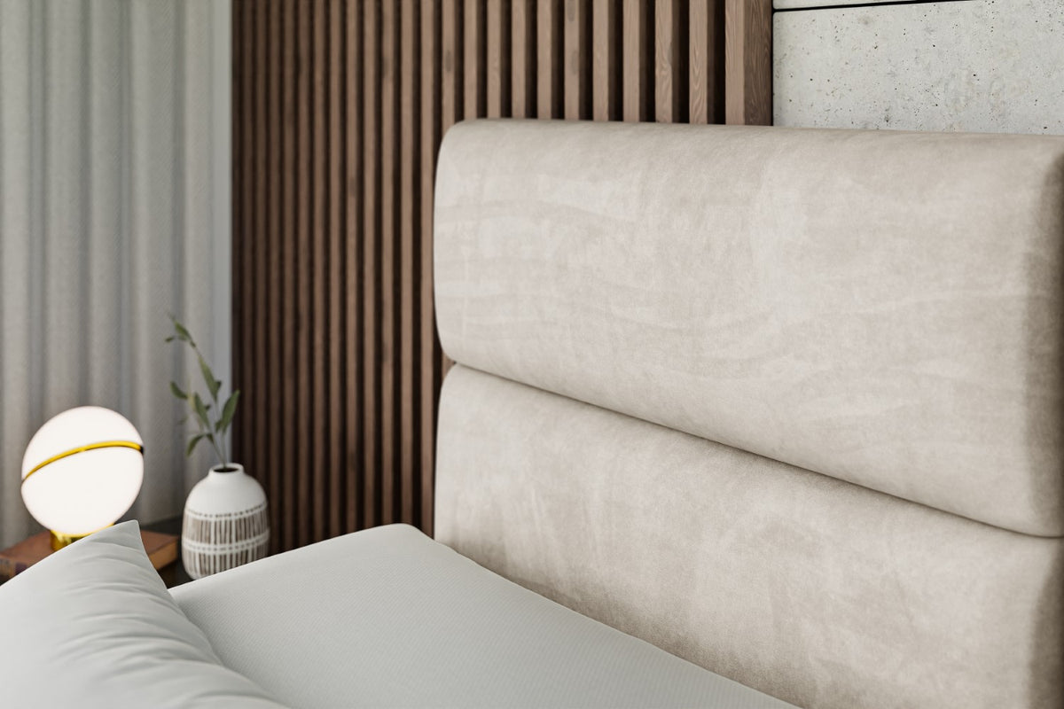 Boxspringbett MAYA EL Samt