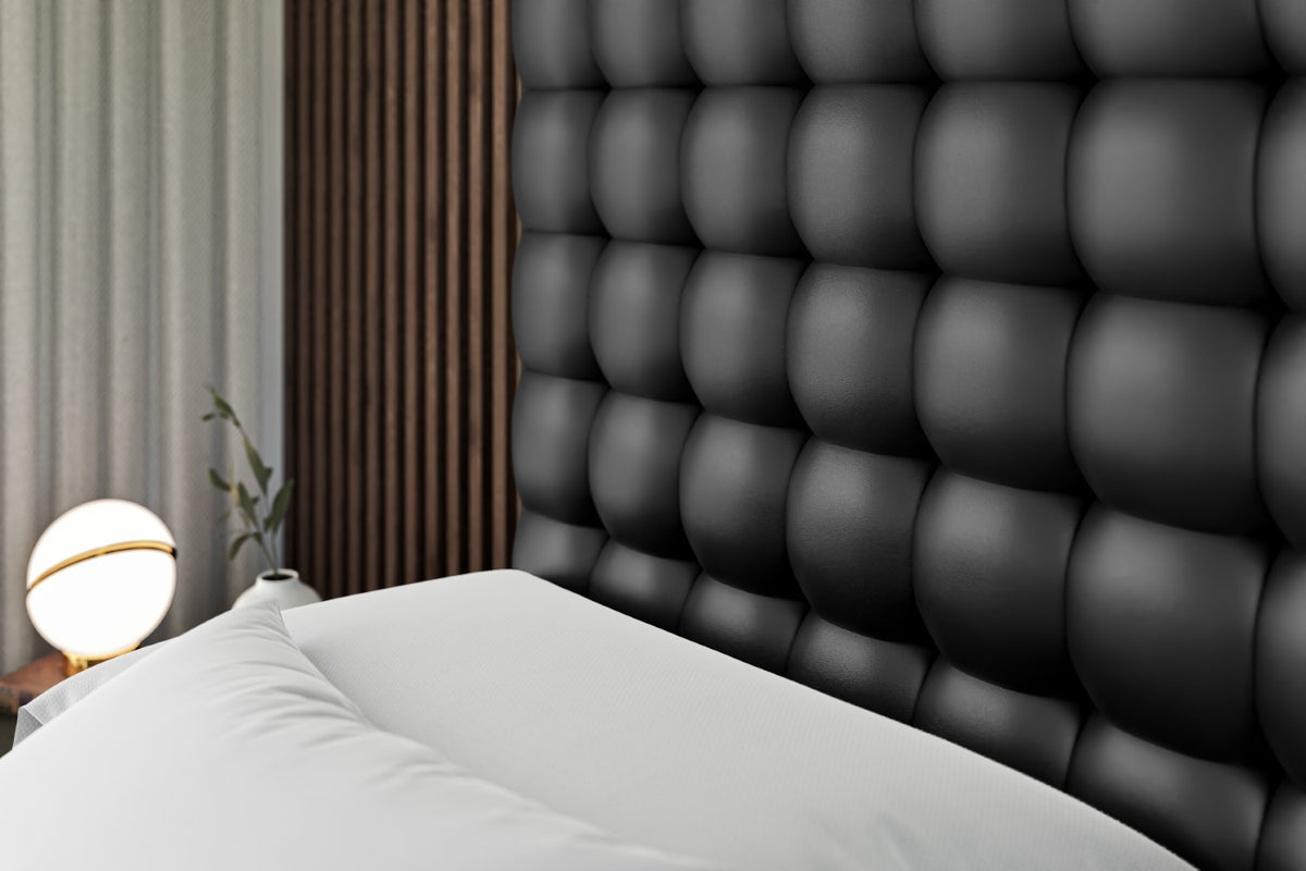 Łóżko boxspring VIONE ekoskóra