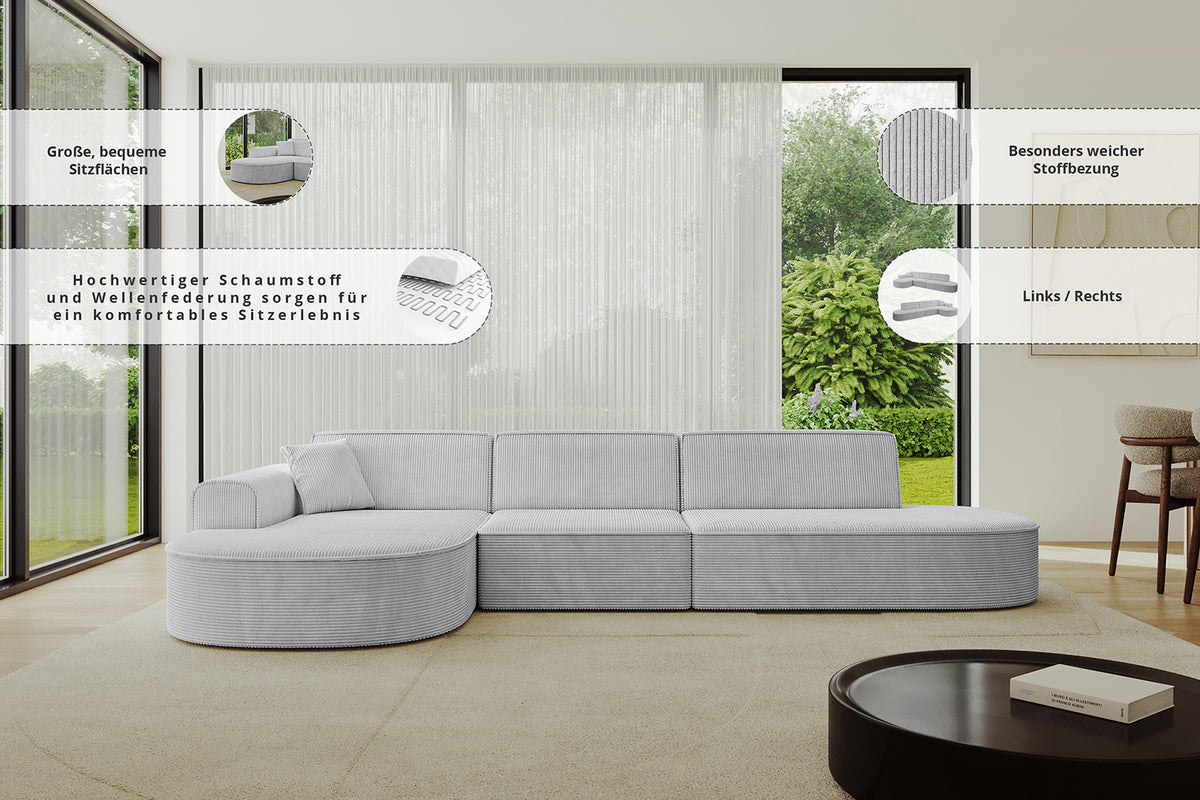 Ecksofa MARI-L2 Chenille