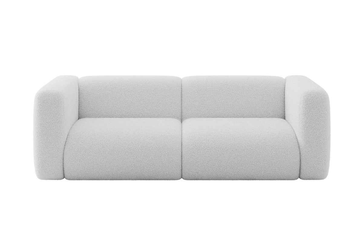 Kanapa MIRA-S1 Bouclé, Jasnoszary - Quelle 83