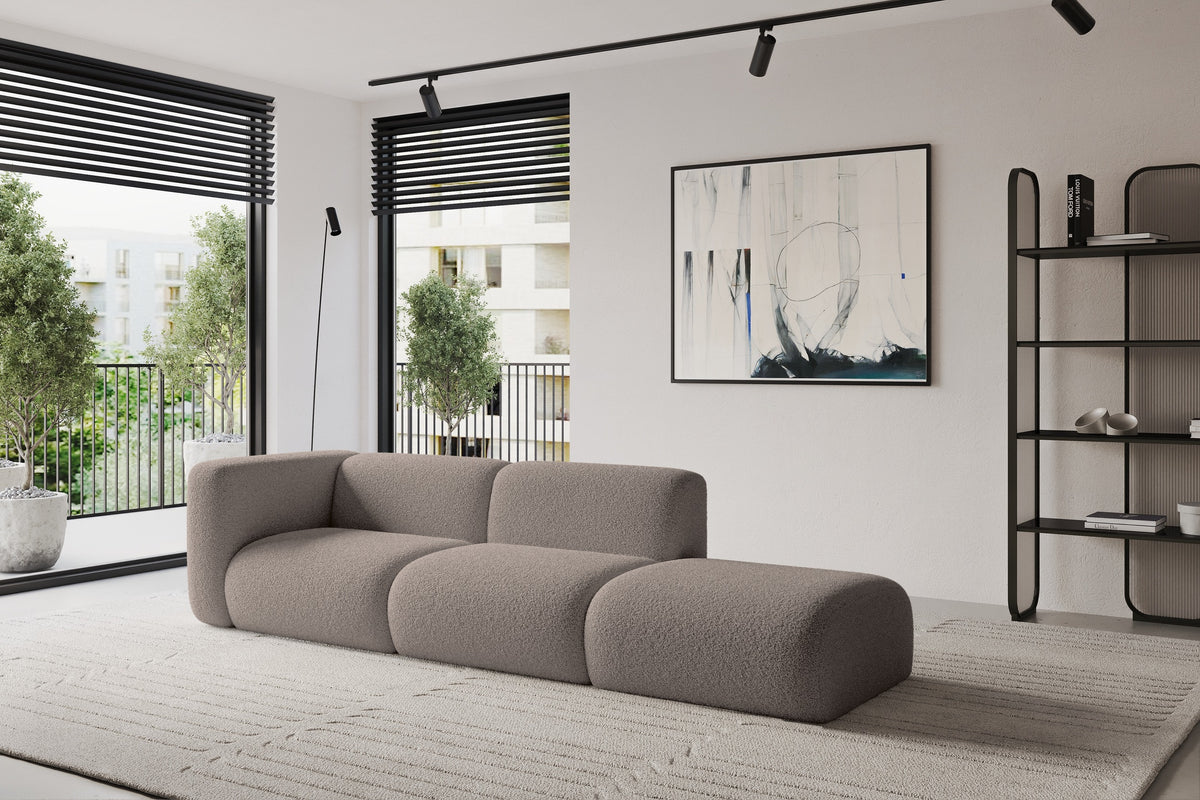 Kanapa MIRA-S3 Bouclé