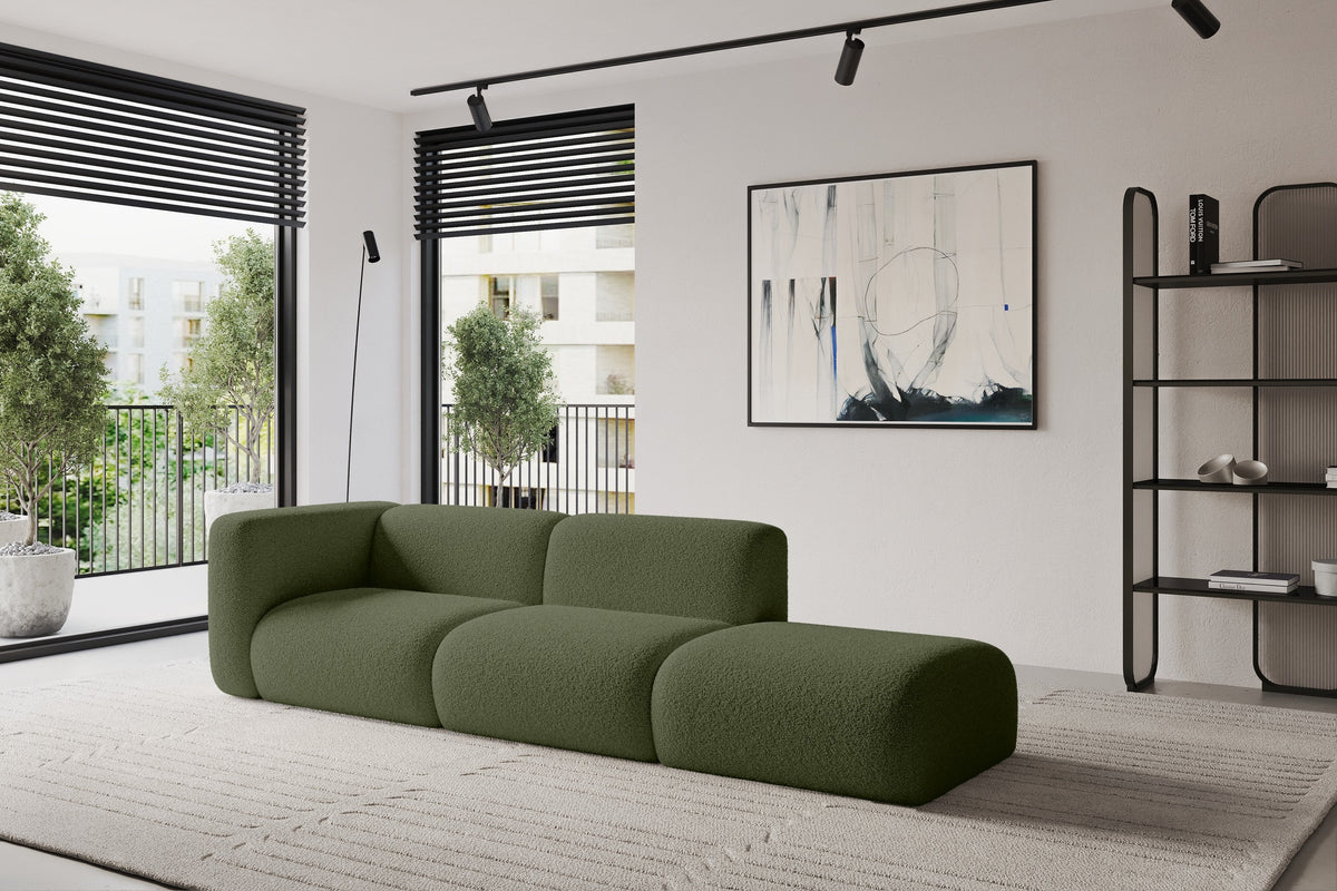 Kanapa MIRA-S3 Bouclé