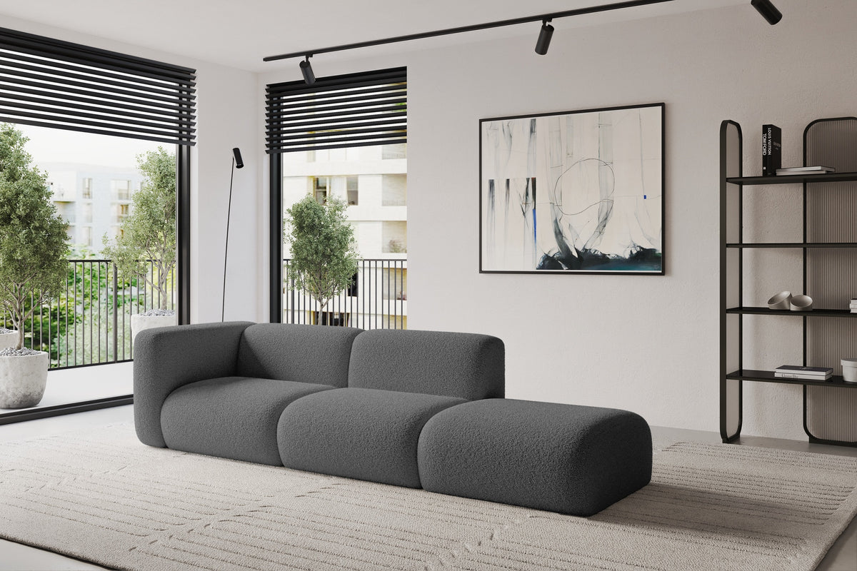 Kanapa MIRA-S3 Bouclé