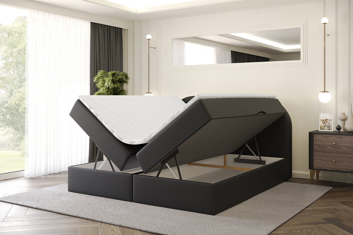 Łóżko boxspring NOX ekoskóra