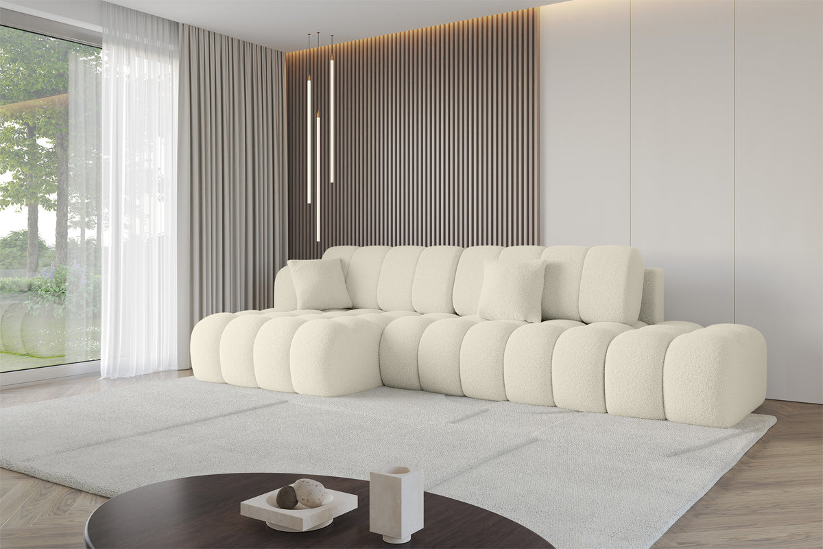 Ecksofa OLEA-L2 Bouclé