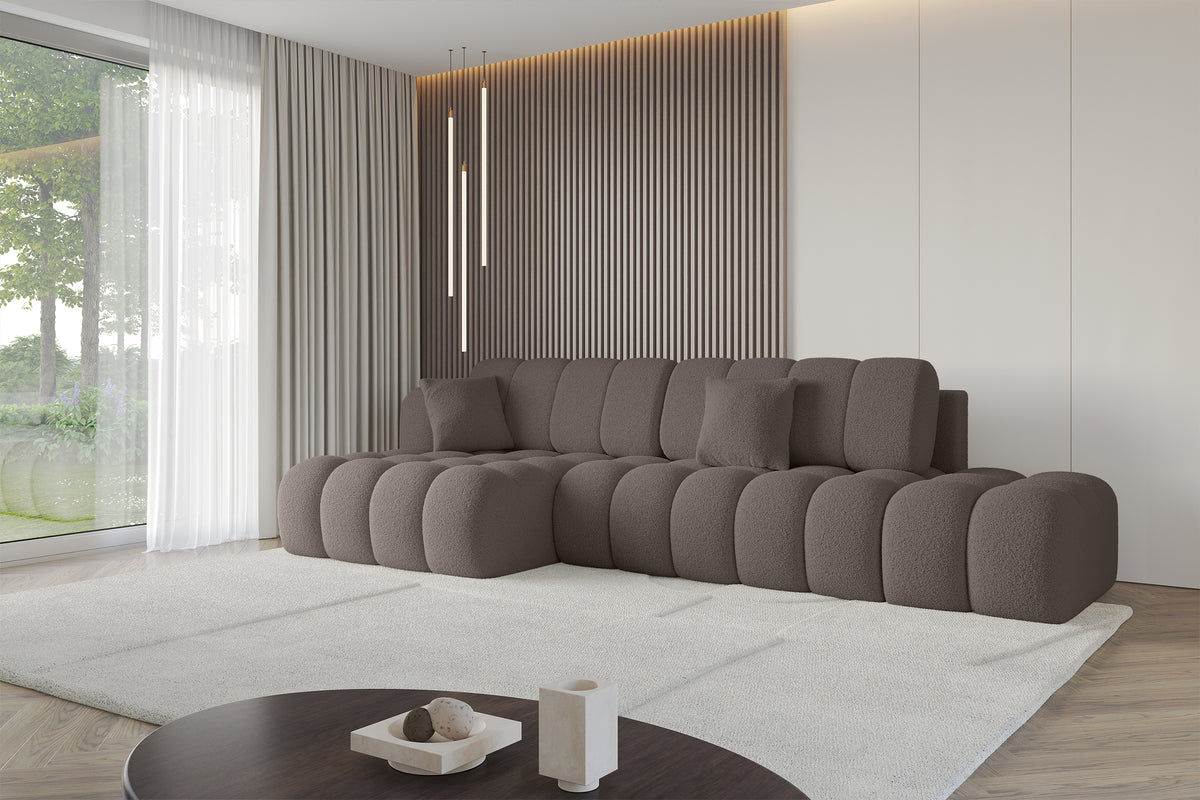 Ecksofa OLEA-L2 Bouclé