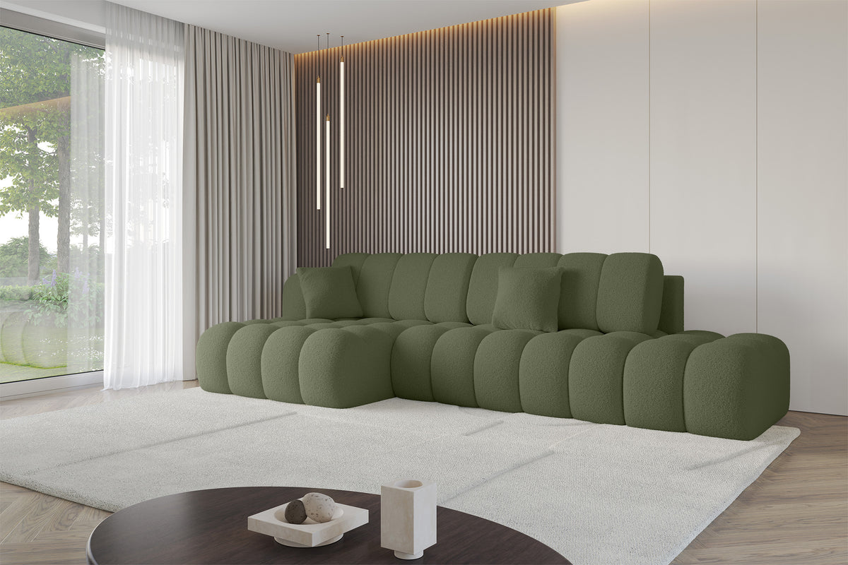 Ecksofa OLEA-L2 Bouclé