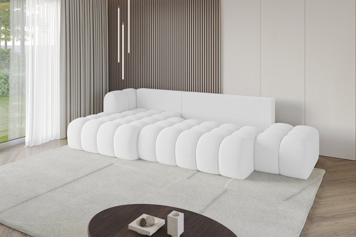 Ecksofa OLEA-L2 Bouclé