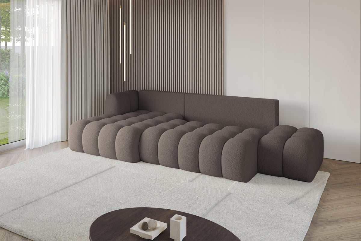 Ecksofa OLEA-L2 Bouclé