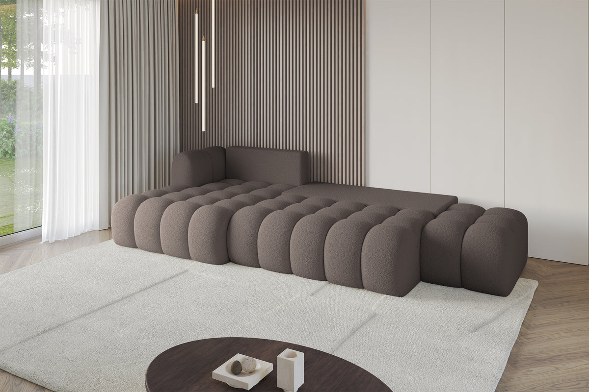 Ecksofa OLEA-L2 Bouclé