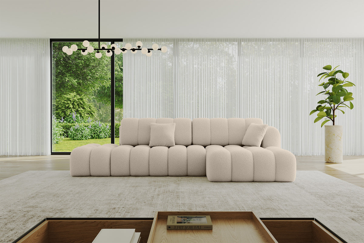 Ecksofa OLEA-L2 Bouclé