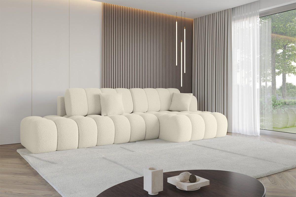 Ecksofa OLEA-L2 Bouclé