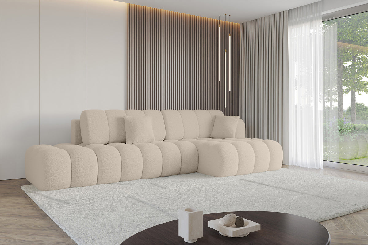 Ecksofa OLEA-L2 Bouclé