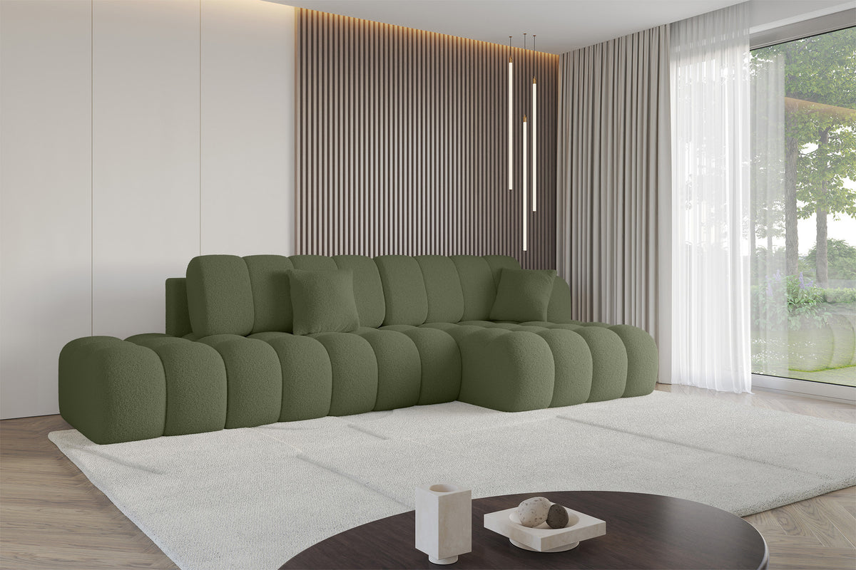 Ecksofa OLEA-L2 Bouclé
