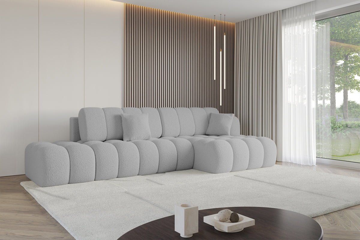 Ecksofa OLEA-L2 Bouclé