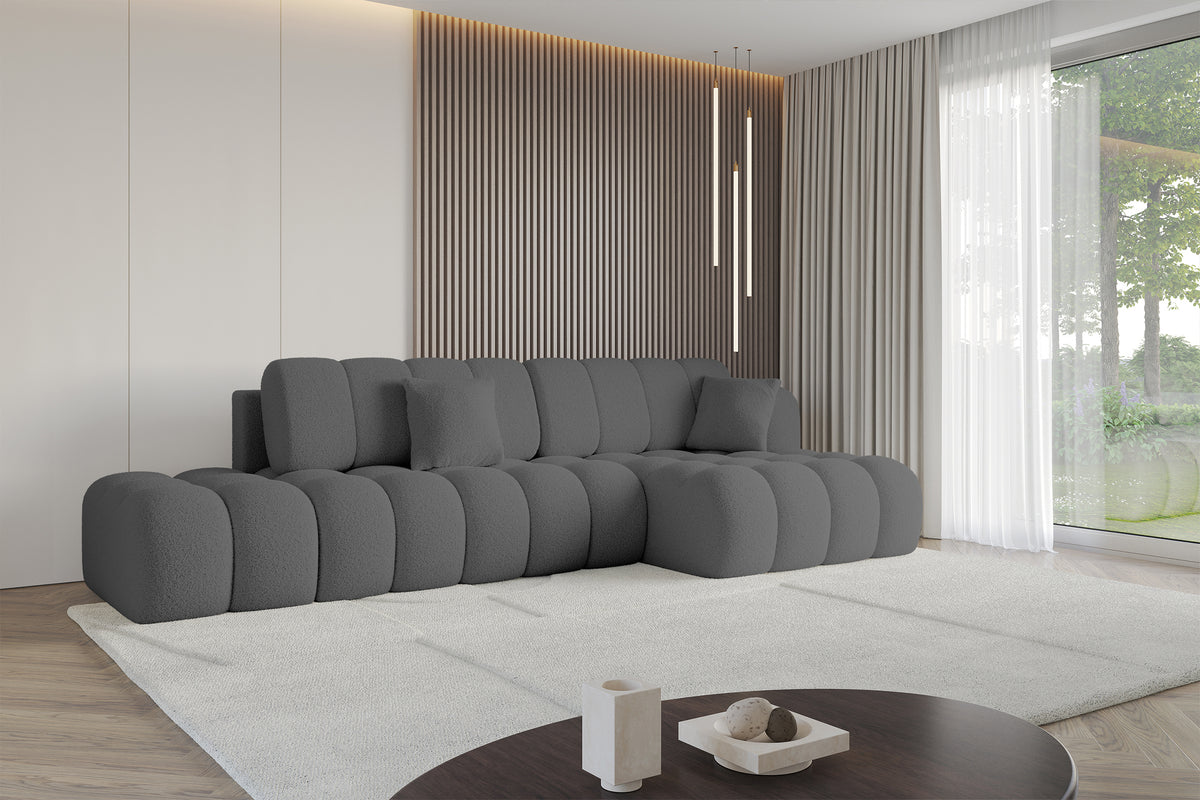 Ecksofa OLEA-L2 Bouclé
