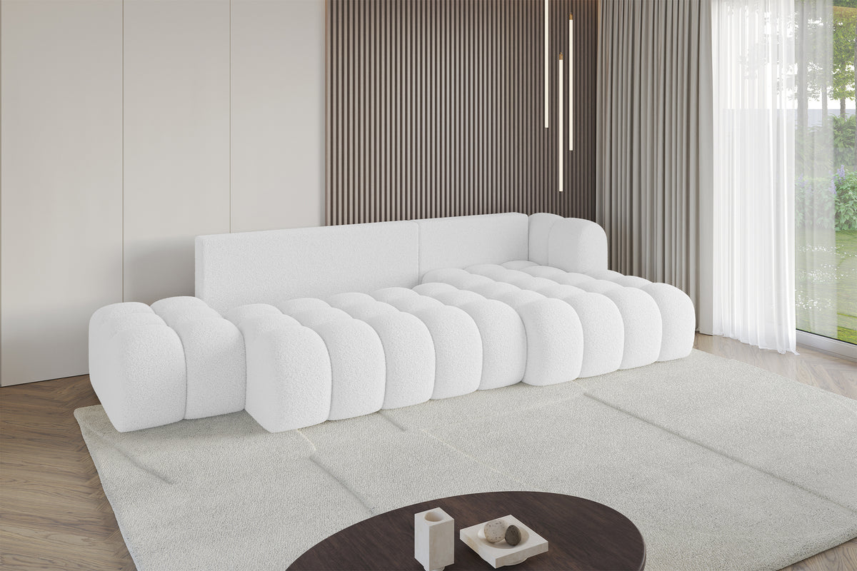 Ecksofa OLEA-L2 Bouclé