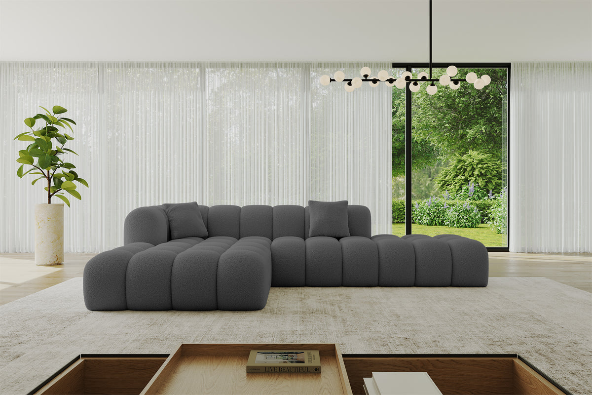 Ecksofa OLEA-L2 Bouclé