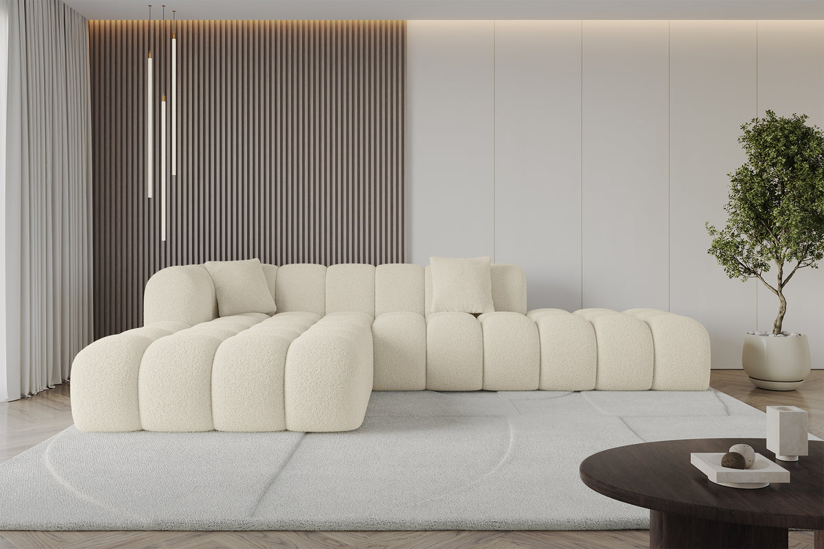 Ecksofa OLEA-L2 Bouclé