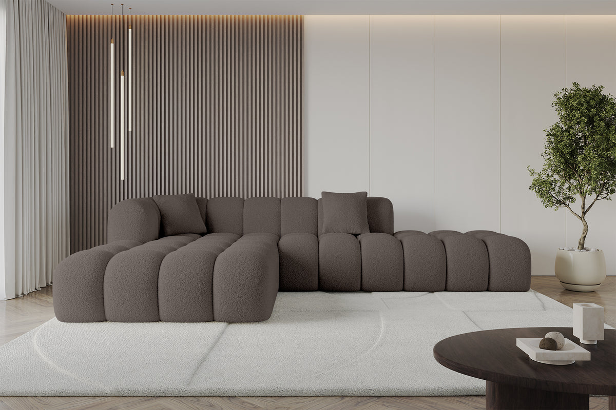 Ecksofa OLEA-L2 Bouclé