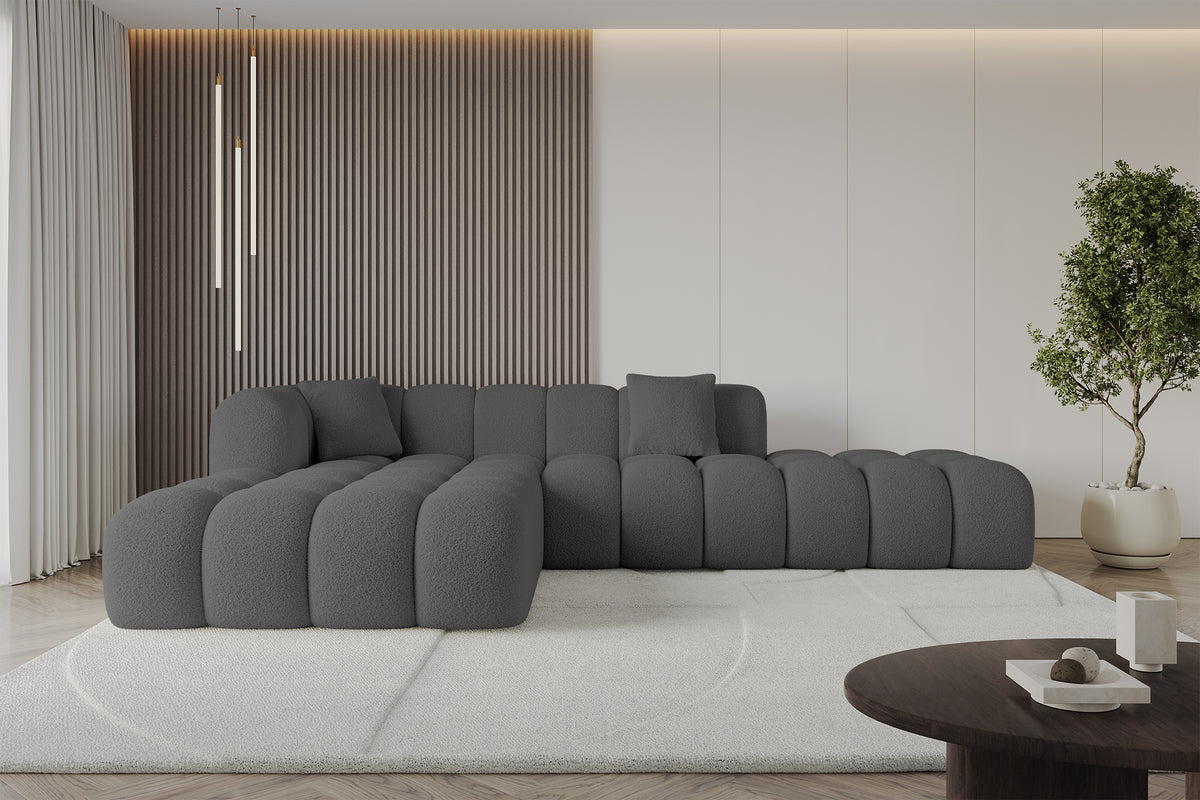 Ecksofa OLEA-L2 Bouclé