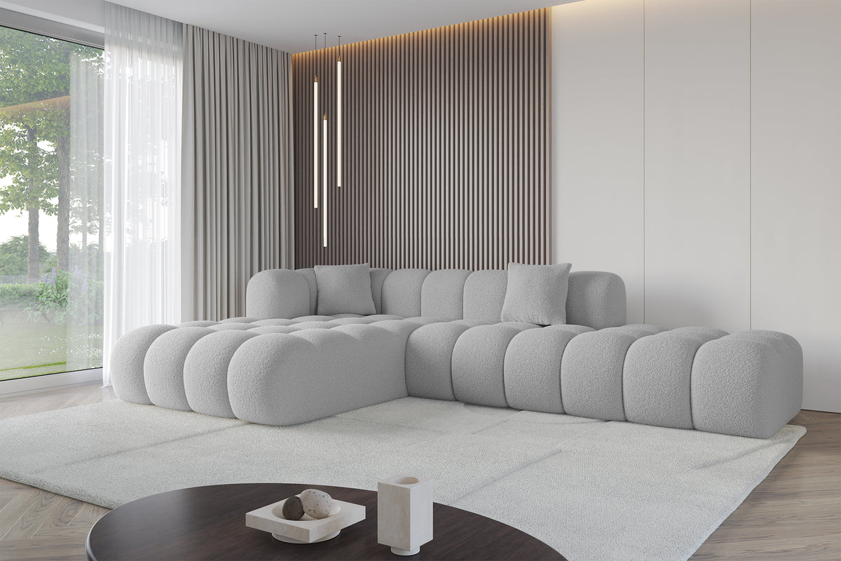 Ecksofa OLEA-L2 Bouclé
