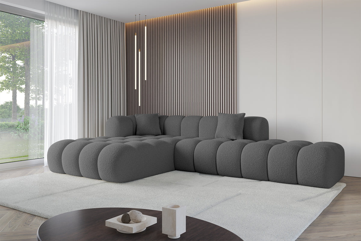 Ecksofa OLEA-L2 Bouclé