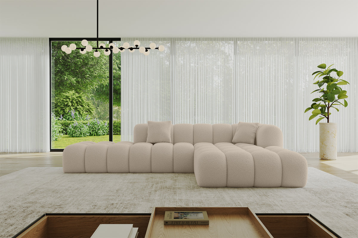 Ecksofa OLEA-L2 Bouclé