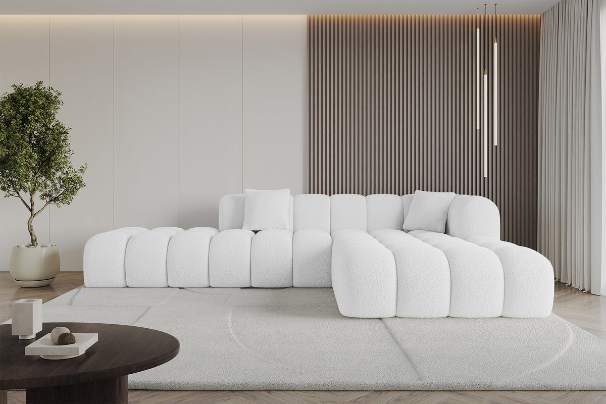 Ecksofa OLEA-L2 Bouclé