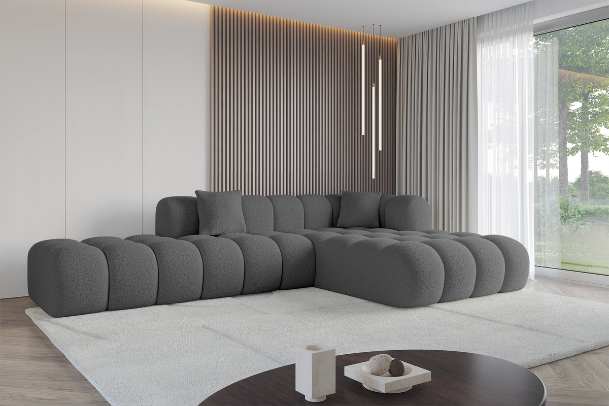 Ecksofa OLEA-L2 Bouclé