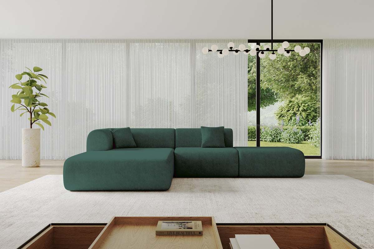 Ecksofa OVLY-L Samt