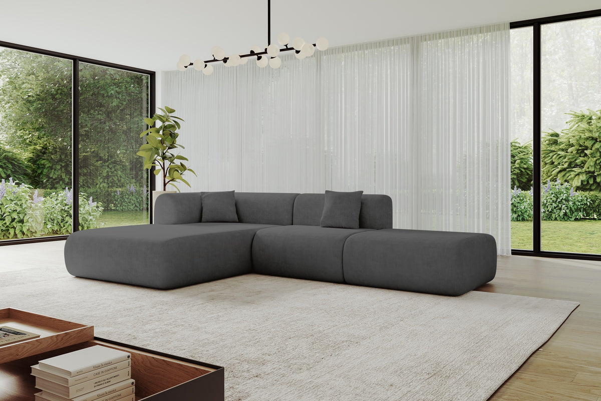 Ecksofa OVLY-L Samt
