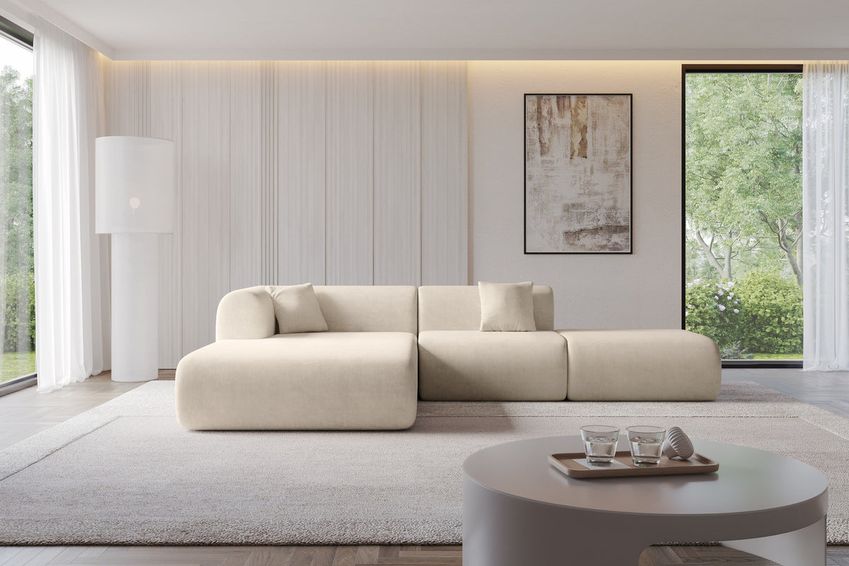 Ecksofa OVLY-L Samt