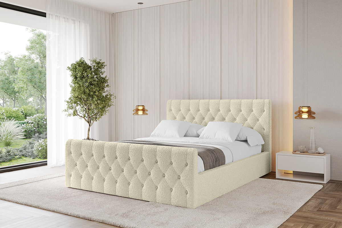 Polsterbett RENO-Z Bouclé