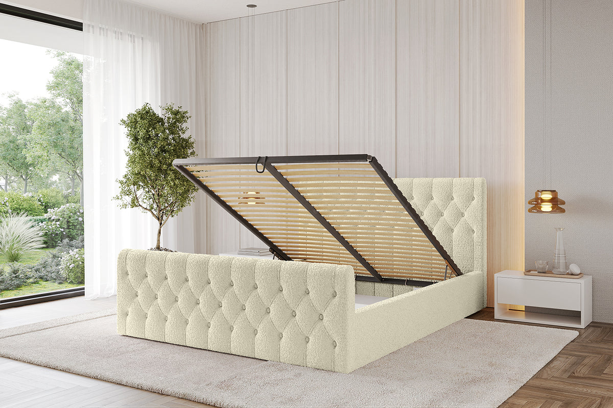 Polsterbett RENO-Z Bouclé
