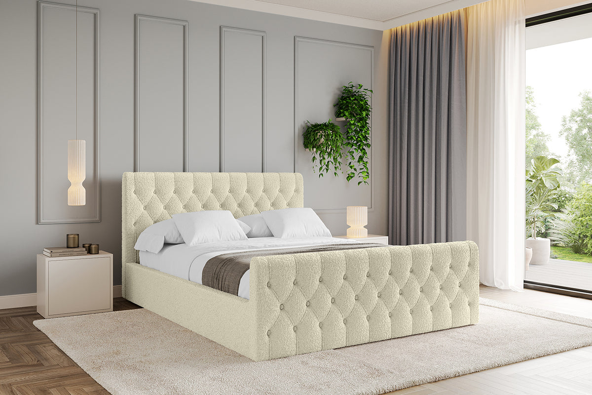 Polsterbett RENO-Z Bouclé