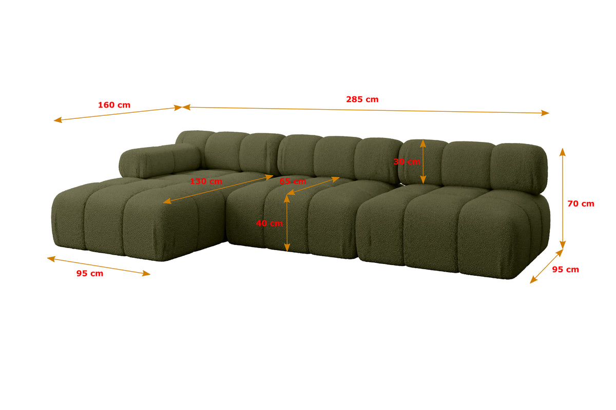 Narożnik RAZON-L2 Bouclé