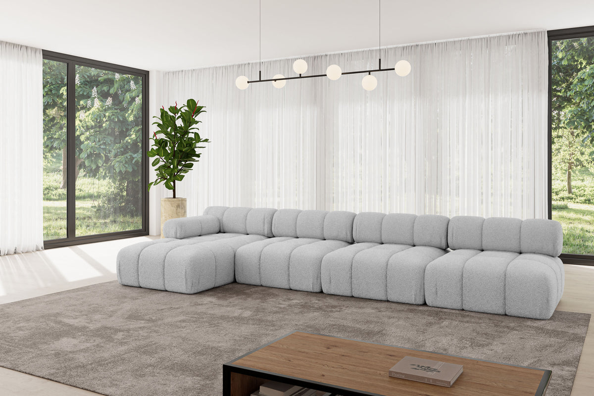 Ecksofa RAZON-L3 Bouclé