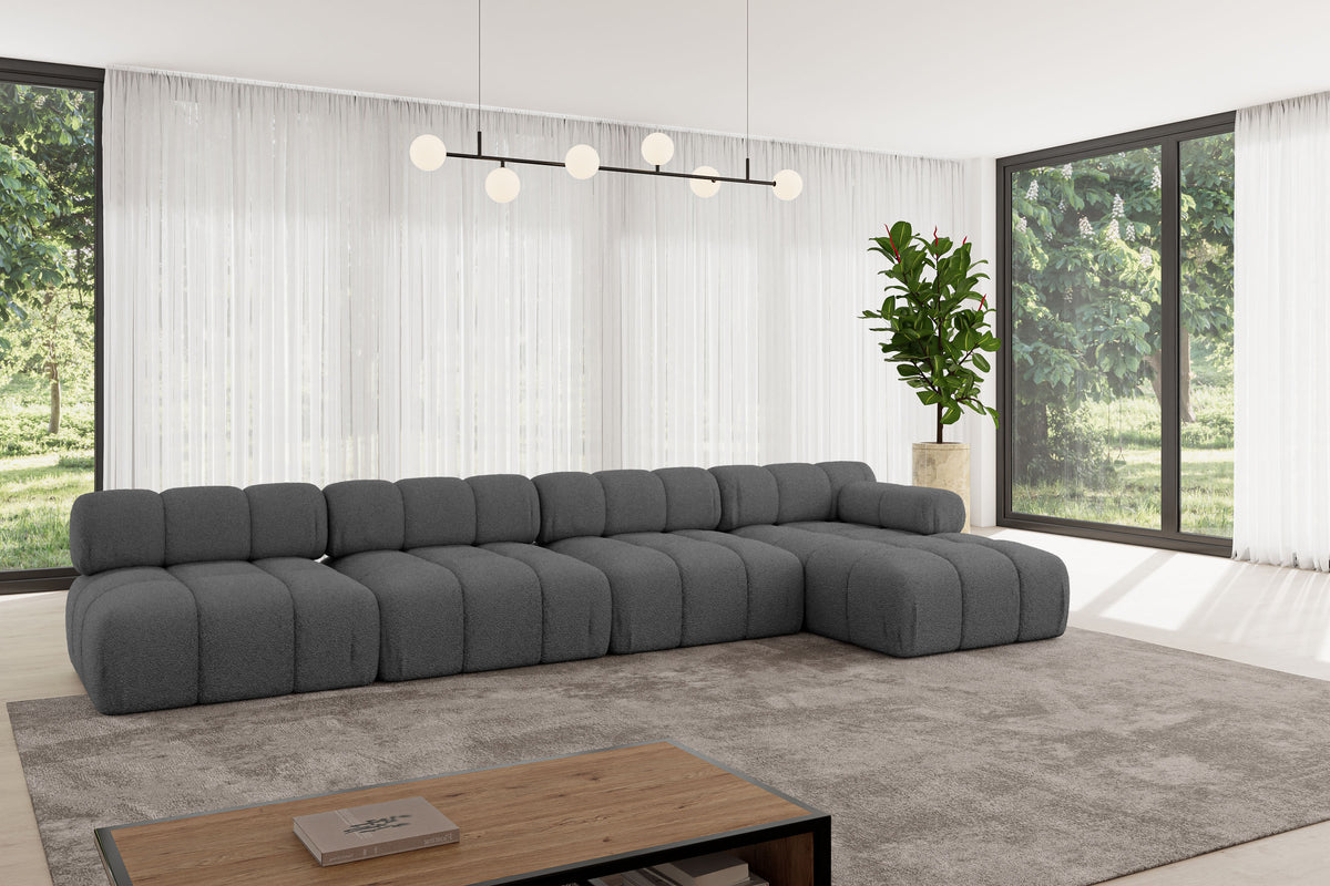 Ecksofa RAZON-L3 Bouclé