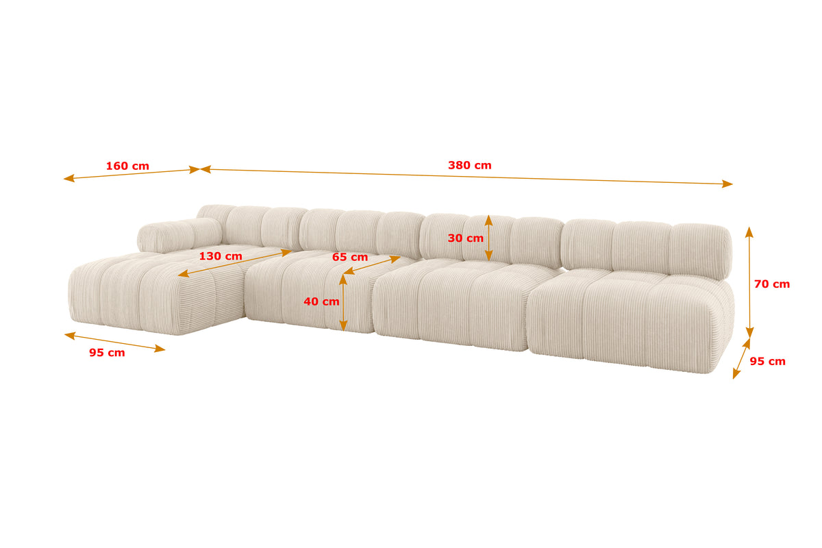 Ecksofa RAZON-L3 Cord