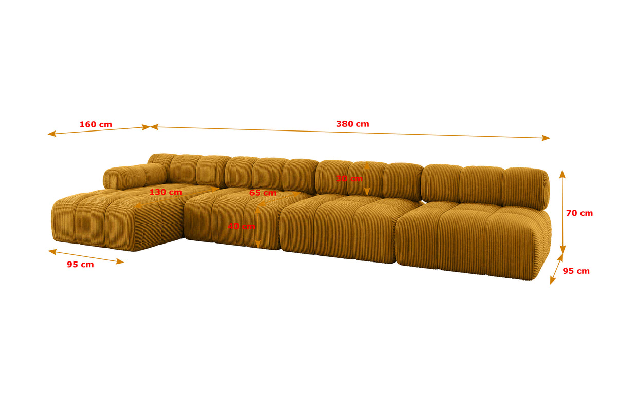 Ecksofa RAZON-L3 Cord