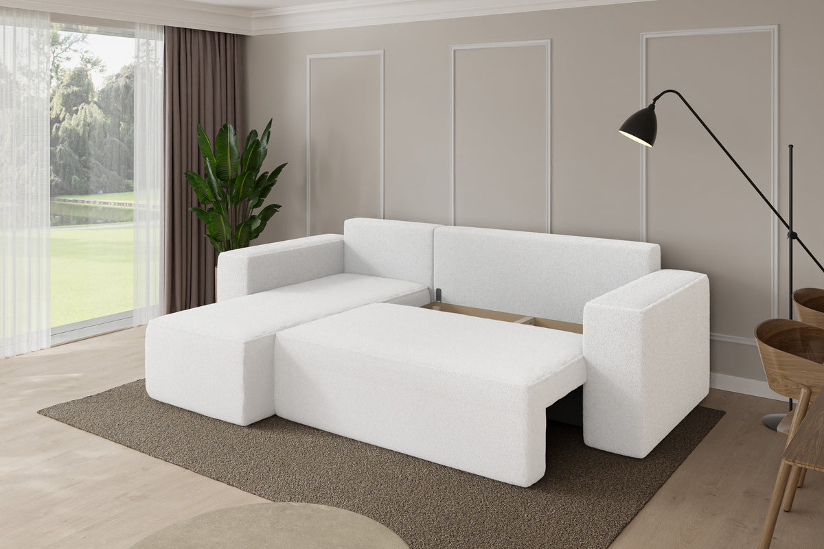 Ecksofa SENO-L Bouclé