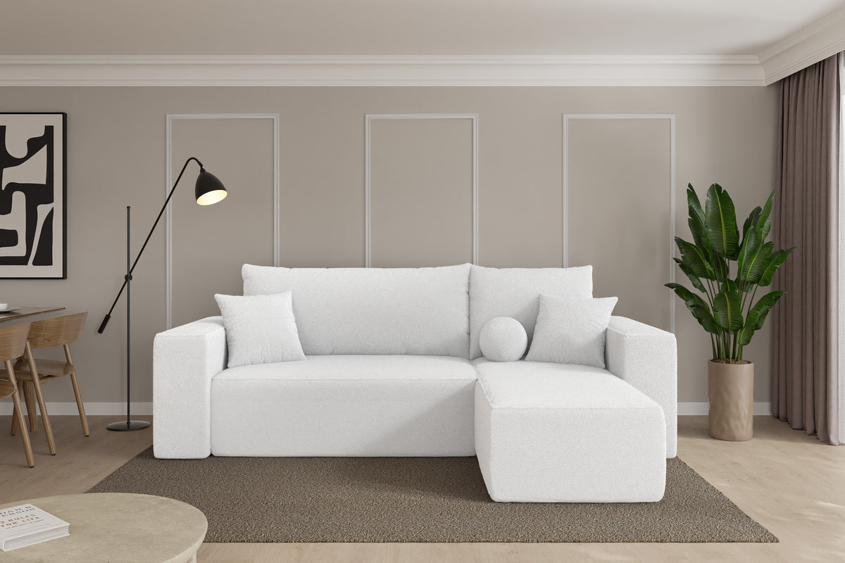 Ecksofa SENO-L Bouclé