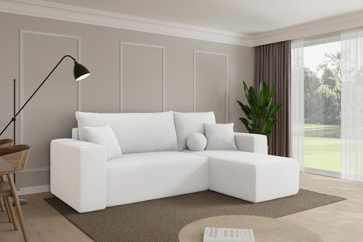 Ecksofa SENO-L Bouclé