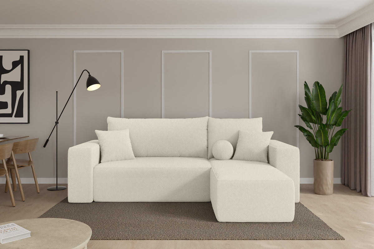 Ecksofa SENO-L Bouclé