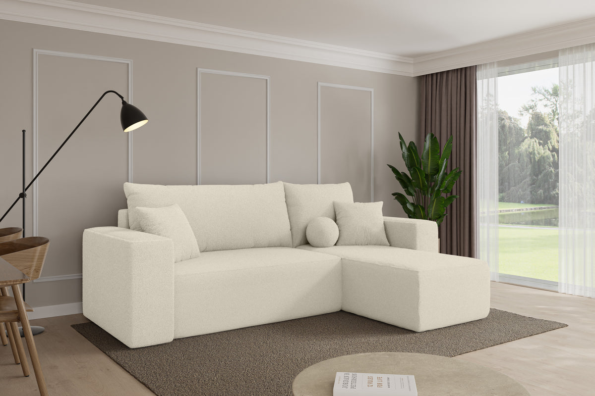 Ecksofa SENO-L Bouclé