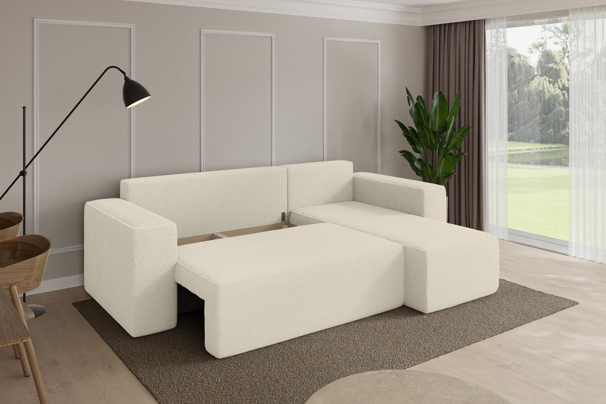 Ecksofa SENO-L Bouclé