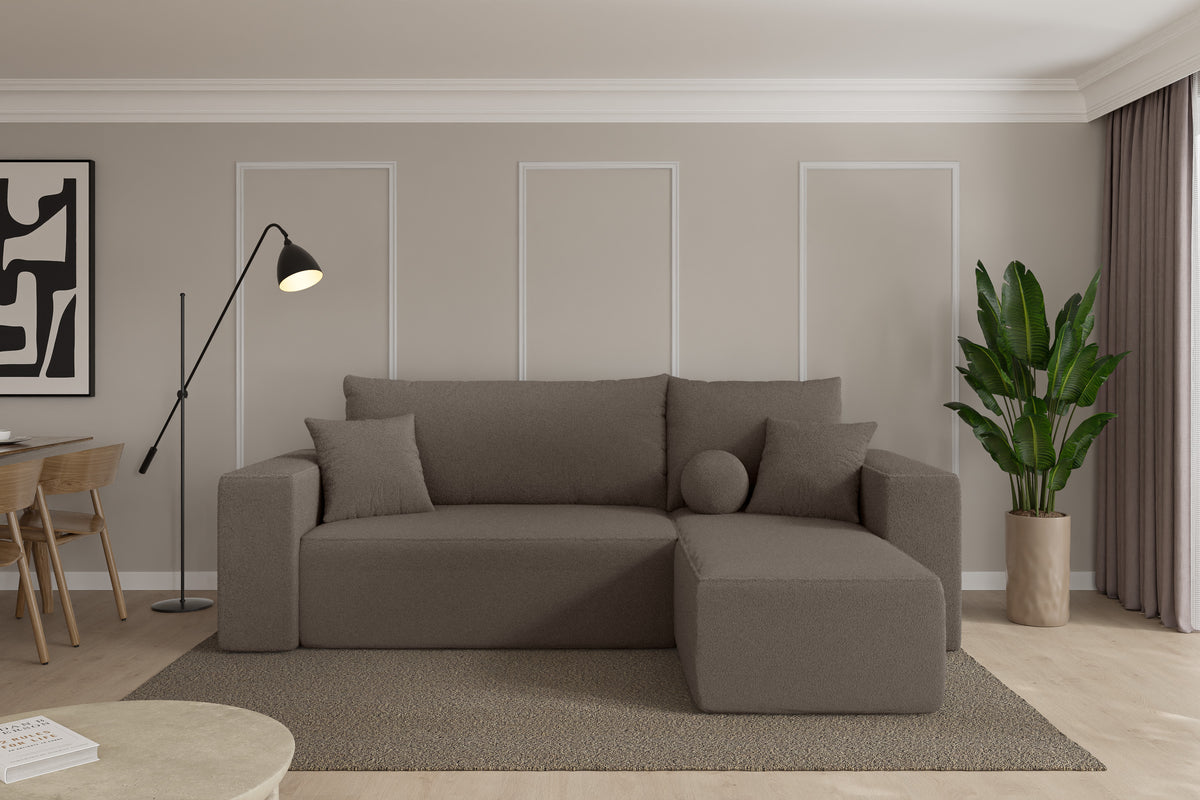 Ecksofa SENO-L Bouclé