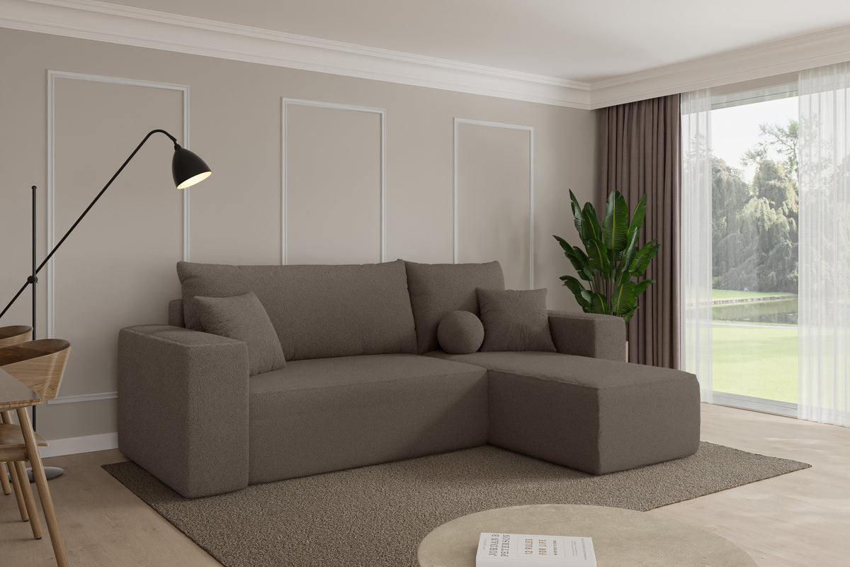 Ecksofa SENO-L Bouclé